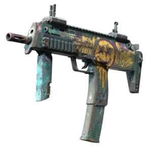 MP7 | Just Smile (Battle-Scarred)