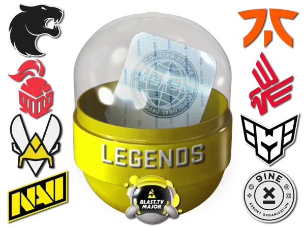 Paris 2023 Legends Sticker Capsule