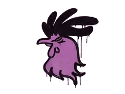 Sealed Graffiti | Cocky (Bazooka Pink)