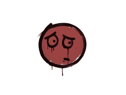 Sealed Graffiti | Worry (Blood Red)