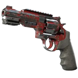 StatTrak™ R8 Revolver | Crimson Web (Battle-Scarred)