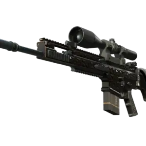 StatTrak™ SCAR-20 | Fragments (Battle-Scarred)