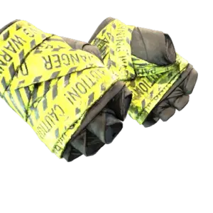 ★ Hand Wraps | CAUTION! (Battle-Scarred)