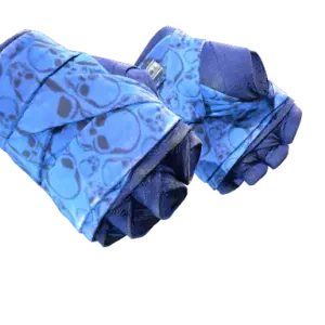 ★ Hand Wraps | Cobalt Skulls (Field-Tested)