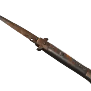 ★ Stiletto Knife | Rust Coat (Battle-Scarred)