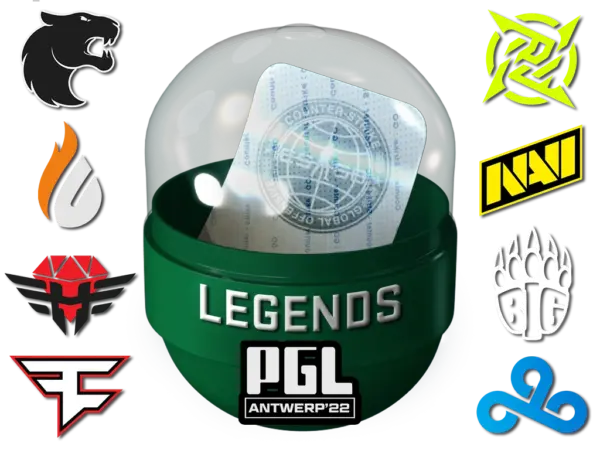 Antwerp 2022 Legends Sticker Capsule