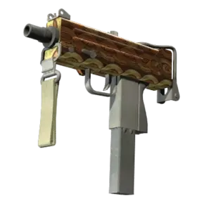 MAC-10 | Copper Borre (Minimal Wear)