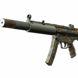 MP5-SD | Gold Leaf (Minimal Wear)