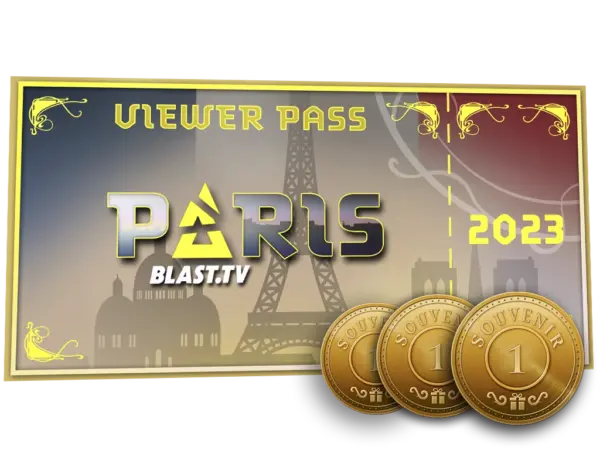 Paris 2023 Viewer Pass + 3 Souvenir Tokens