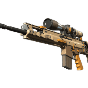 SCAR-20 | Short Ochre (Field-Tested)