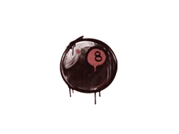 Sealed Graffiti | 8-Ball (Blood Red)