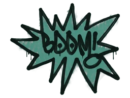 Sealed Graffiti | BOOM (Frog Green)