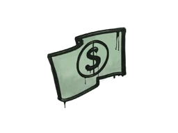 Sealed Graffiti | Keep the Change (Cash Green)