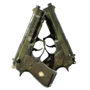 StatTrak™ Dual Berettas | Retribution (Field-Tested)