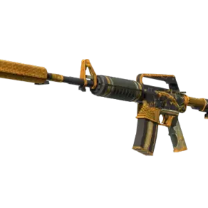 StatTrak™ M4A1-S | Golden Coil (Battle-Scarred)