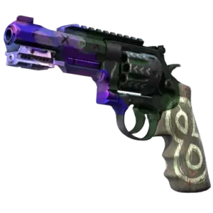 StatTrak™ R8 Revolver | Crazy 8 (Battle-Scarred)