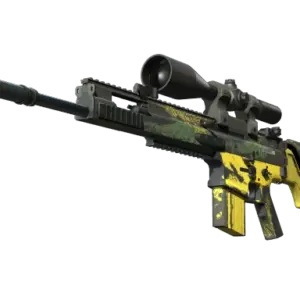 StatTrak™ SCAR-20 | Jungle Slipstream (Well-Worn)