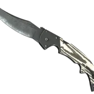 ★ Falchion Knife | Black Laminate (Factory New)