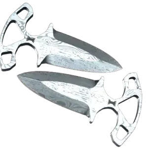 ★ StatTrak™ Shadow Daggers | Damascus Steel (Field-Tested)