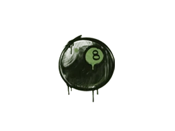 Sealed Graffiti | 8-Ball (Battle Green)