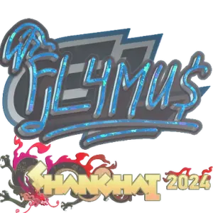 Sticker | FL4MUS (Glitter) | Shanghai 2024