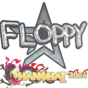 Sticker | floppy (Glitter) | Shanghai 2024