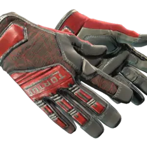★ Specialist Gloves | Crimson Web (Minimal Wear)