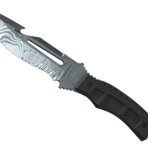 ★ Survival Knife | Damascus Steel (Well-Worn)