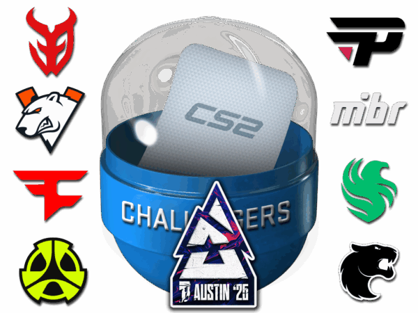 Austin 2025 Challengers Sticker Capsule