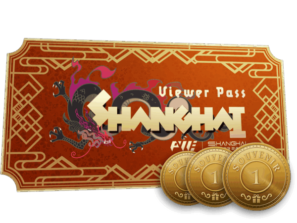 Shanghai 2024 Viewer Pass + 3 Souvenir Tokens