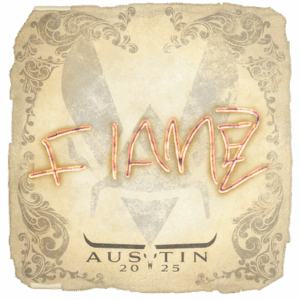 Sticker | FlameZ | Austin 2025