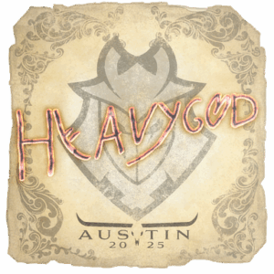 Sticker | Heavygod | Austin 2025