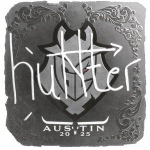 Sticker | huNter- (Foil) | Austin 2025
