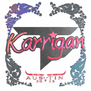 Sticker | karrigan (Holo) | Austin 2025