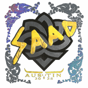 Sticker | saadzin (Holo) | Austin 2025