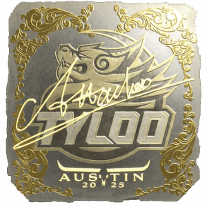 Sticker | Attacker (Gold) | Austin 2025