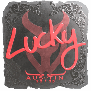 Sticker | Lucky (Foil) | Austin 2025