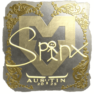 Sticker | Spinx (Gold) | Austin 2025