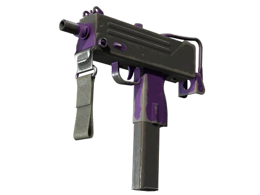 MAC-10 | Ultraviolet (Battle-Scarred)