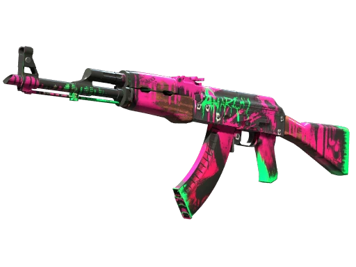 StatTrak™ AK-47 | Neon Revolution (Minimal Wear)
