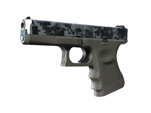 StatTrak™ Glock-18 | Steel Disruption (Minimal Wear)