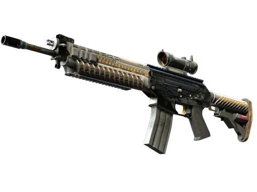 StatTrak™ SG 553 | Aerial (Well-Worn)
