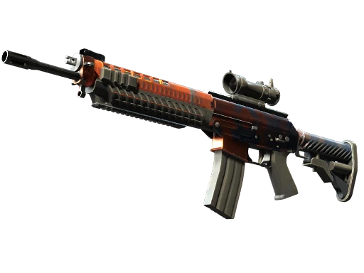 StatTrak™ SG 553 | Danger Close (Factory New)