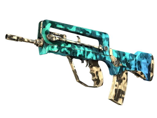 Souvenir FAMAS | Waters of Nephthys (Field-Tested)