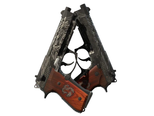 StatTrak™ Dual Berettas | Dualing Dragons (Field-Tested)