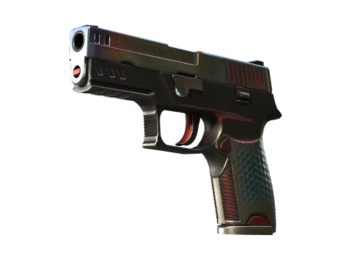 StatTrak™ P250 | Cyber Shell (Well-Worn)