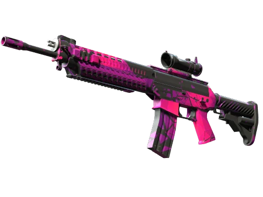 StatTrak™ SG 553 | Pulse (Minimal Wear)