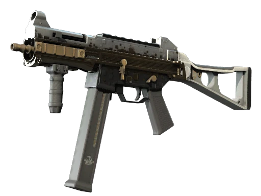 StatTrak™ UMP-45 | Gold Bismuth (Minimal Wear)