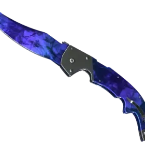 ★ StatTrak™ Falchion Knife | Doppler Sapphire (Minimal Wear)