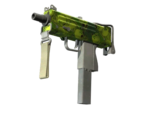 MAC-10 | Nuclear Garden (Well-Worn)
